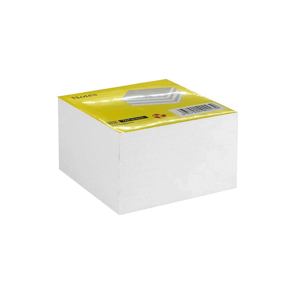 Χαρτάκια κύβος λευκός Πακέτο 500φ 9x9cm