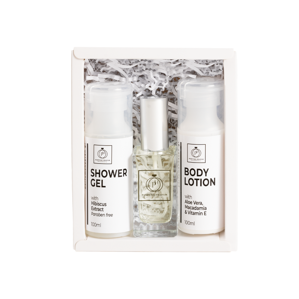 Gift Box (άρωμα, body lotion, αφρόλουτρο) με ουδέτερο άρωμα