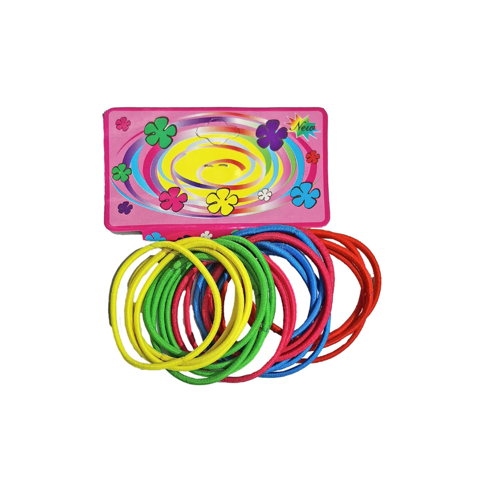 Λαστιχάκια Μαλλιών Χρωματιστά 20 τεμάχια ø5cm (20-1387)