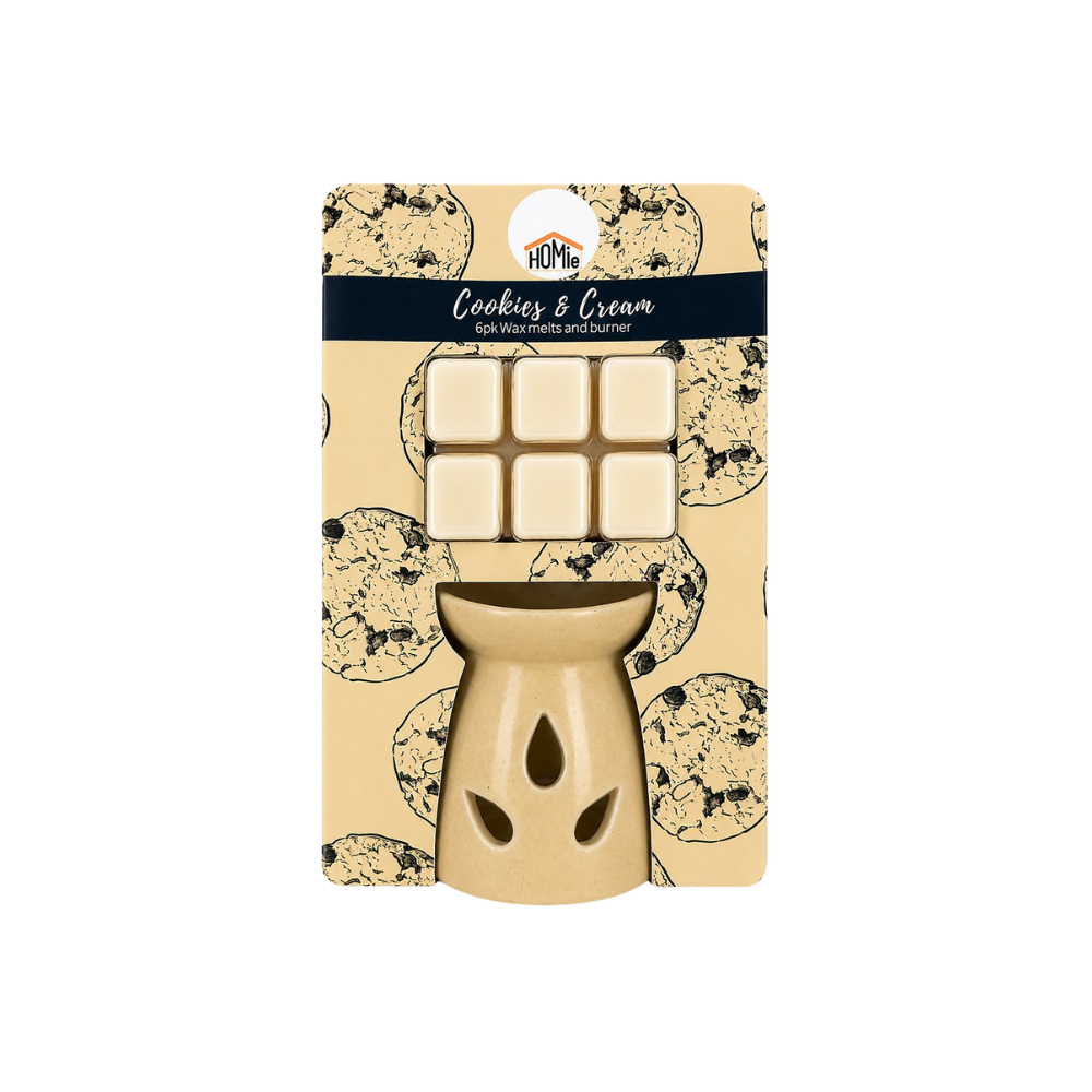 Βάση με Αρωματικό wax Melt Cookies & Cream 6 Κύβοι (22-3038)