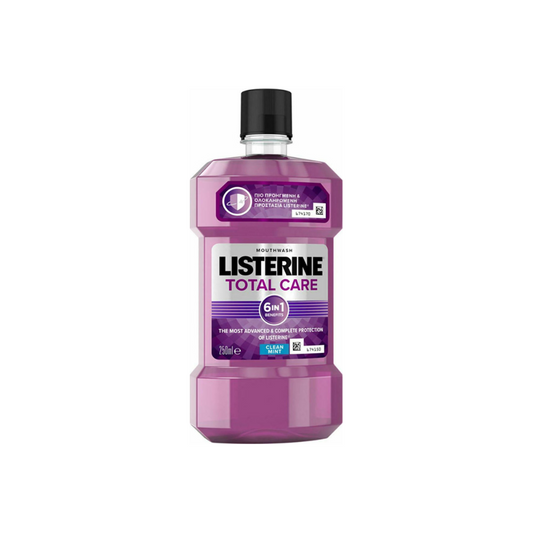 Listerine Total Care Στοματικό Διάλυμα Καθημερινής Προστασίας κατά της Πλάκας και της Κακοσμίας 250ml