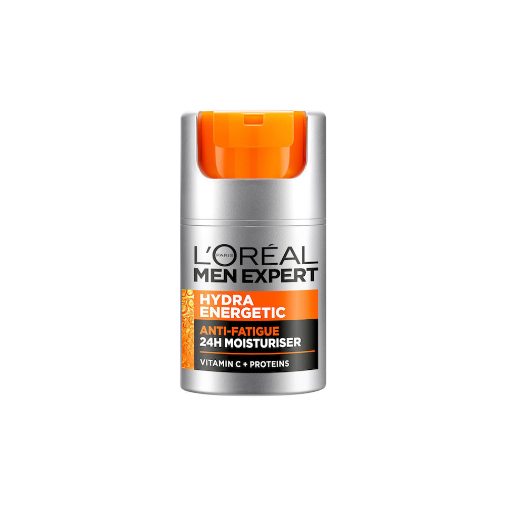 L'Oreal Paris Expert Hydra Energetic 24ωρη Ενυδατική Ανδρική Κρέμα Προσώπου με Βιταμίνη C & Κολλαγόνο 50ml