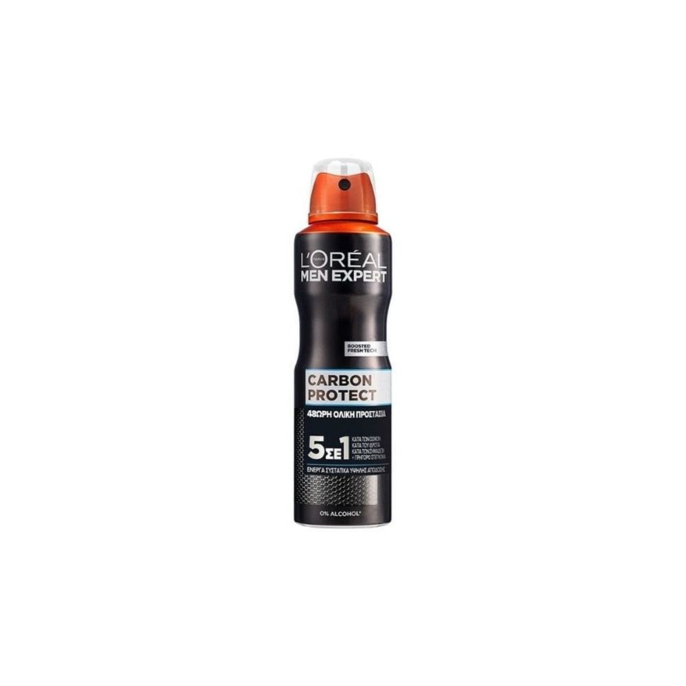 L'Oreal Paris Men Expert Carbon Protect 5 σε 1 Αποσμητικό 48h σε Spray 150ml