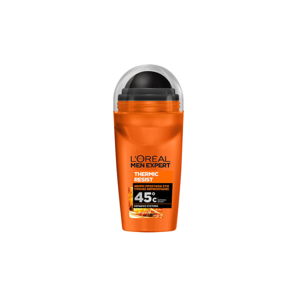 L'Oreal Paris Men Expert Thermic Resist 45°C Αποσμητικό 48h σε Roll-On 50ml