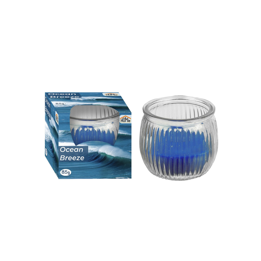 Κερί Ocean Breeze σε Βάζο 21h 85gr Net, 7x6,5cm (37-459)