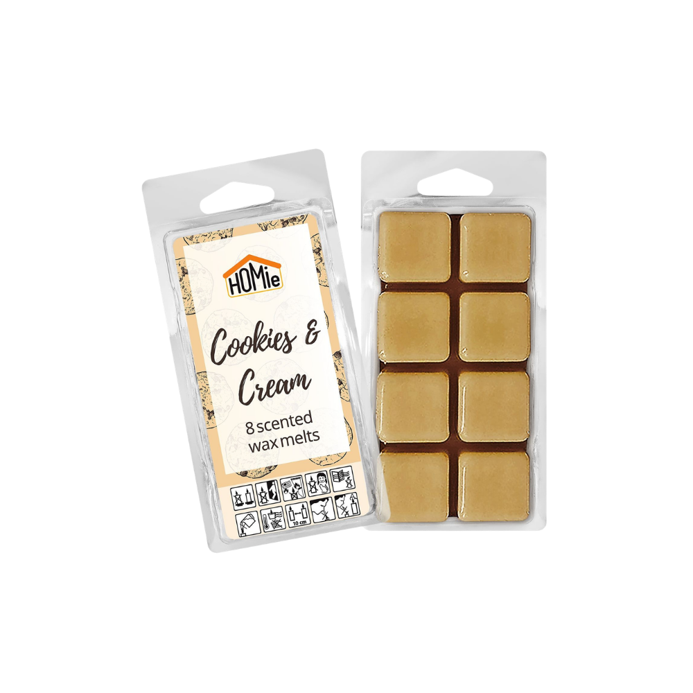 Αρωματικά Wax Melts Cookies & Cream 80gr – 8 Κύβοι (37-463)