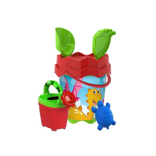 Σετ Παραλίας Κουβαδάκι Δεινοσαυράκια 6 τμχ