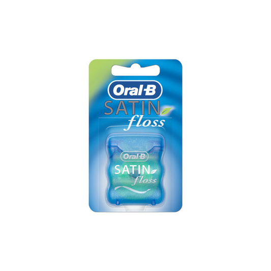 Oral-B Satin Floss Κερωμένο Οδοντικό Νήμα με Γεύση Μέντα 25m