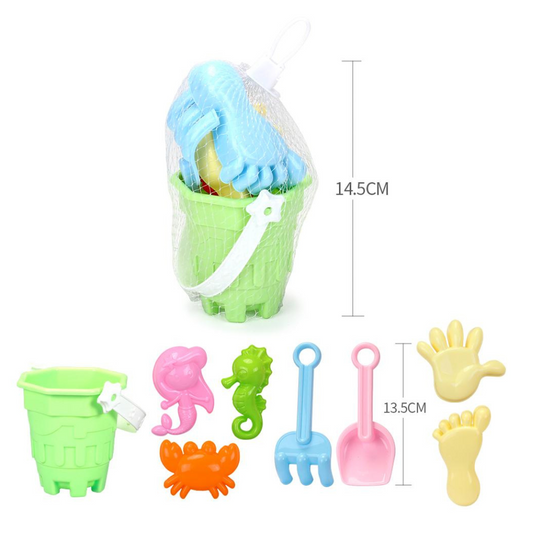 Σετ Παραλίας Καλουπάκια 9x15x9εκ