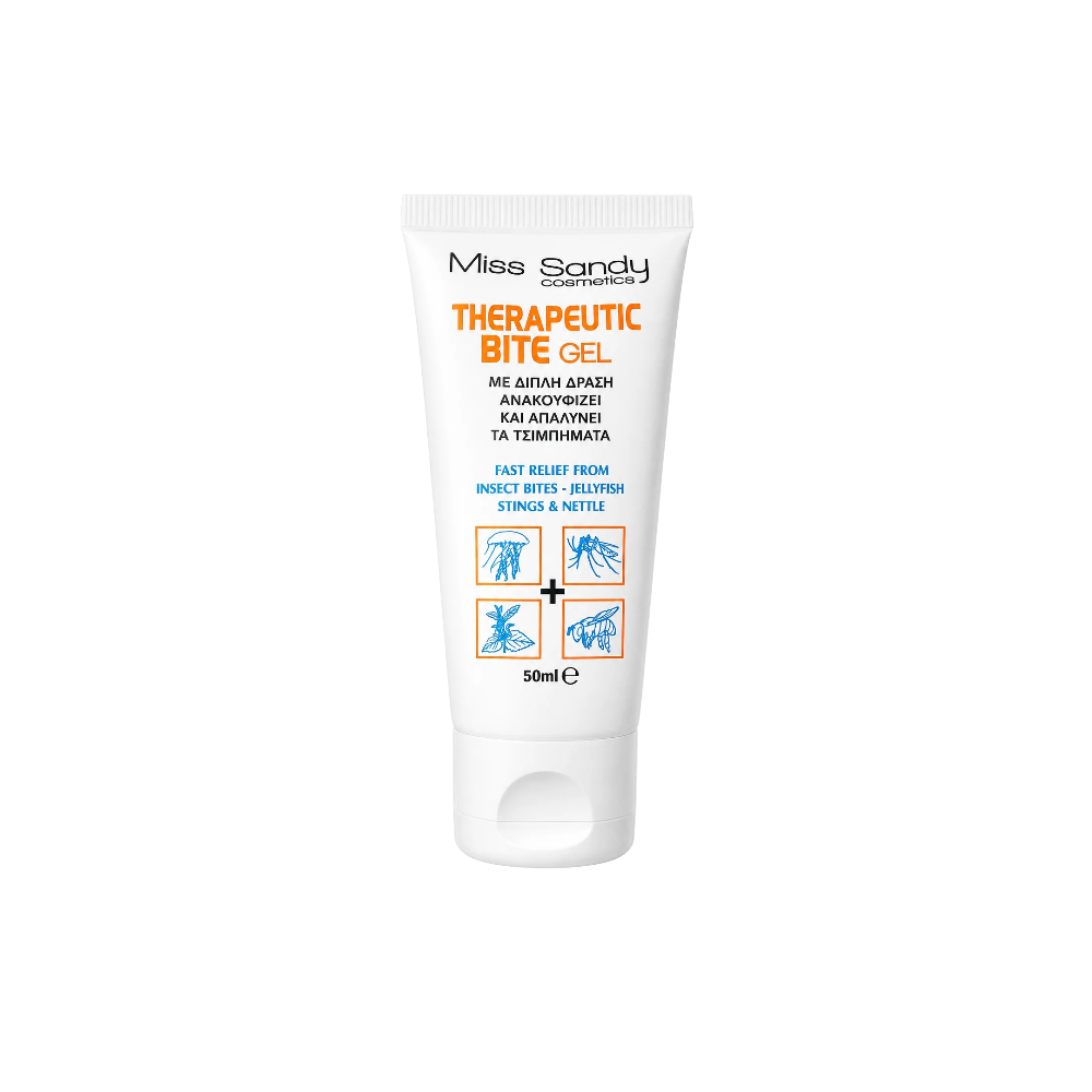 Miss Sandy Therapeutic Bite Gel 50ml – Καταπραϋντικό Gel για Τσιμπήματα Εντόμων & Τσούχτρας