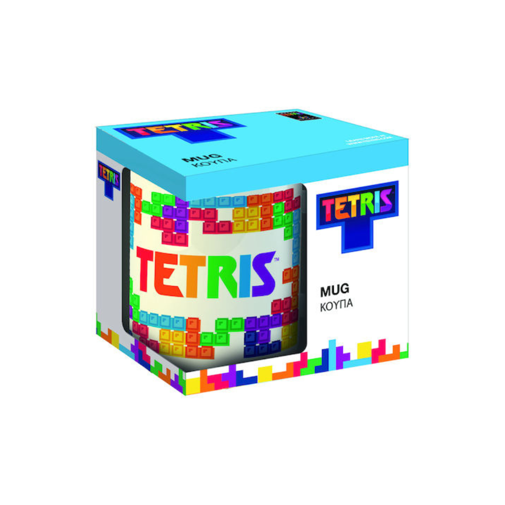 Διακάκης Tetris Κούπα Κεραμική Πολύχρωμη 325ml