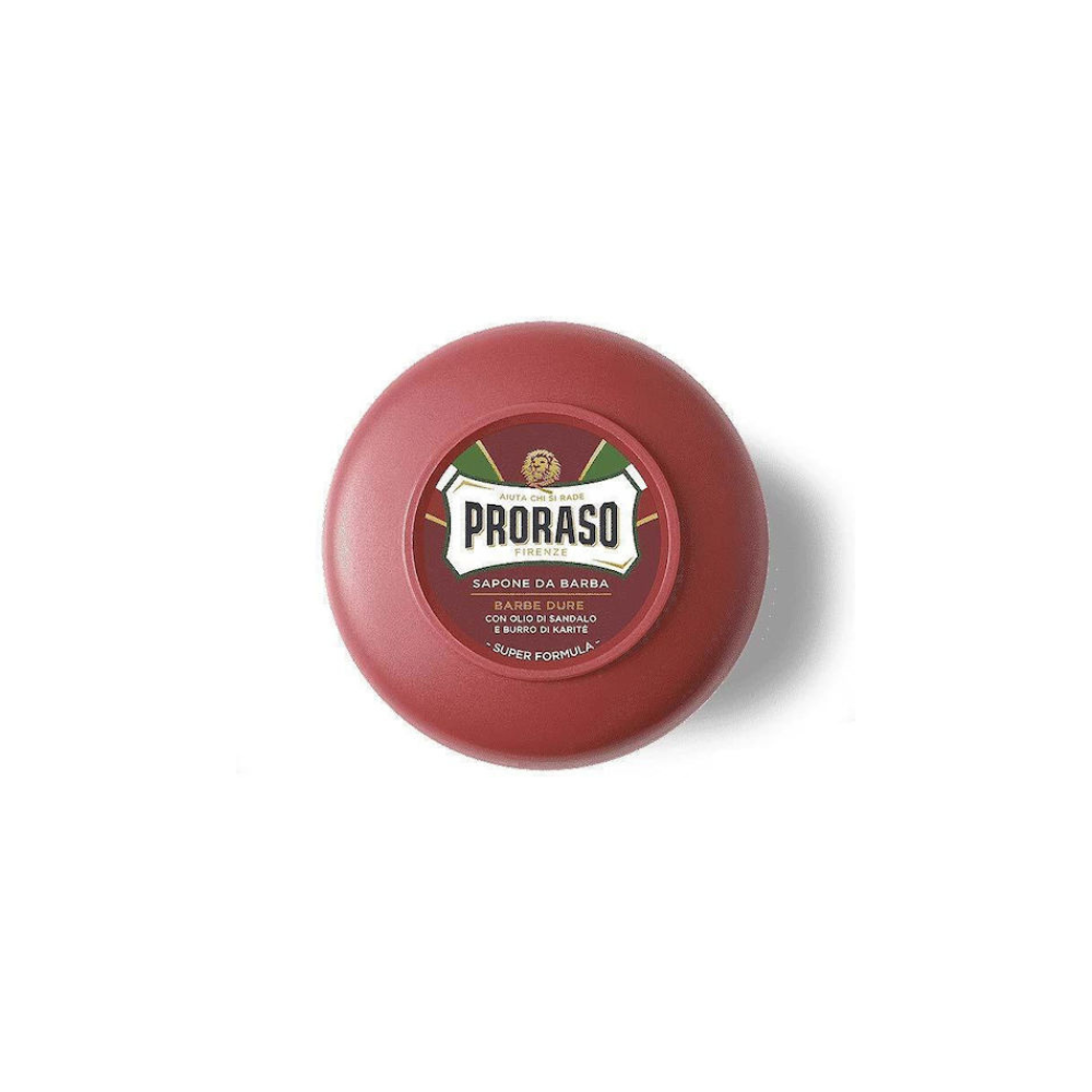 Proraso Red Σαπούνι Ξυρίσματος με Σανταλόξυλο για Ξηρές & Ευαίσθητες Επιδερμίδες 150ml