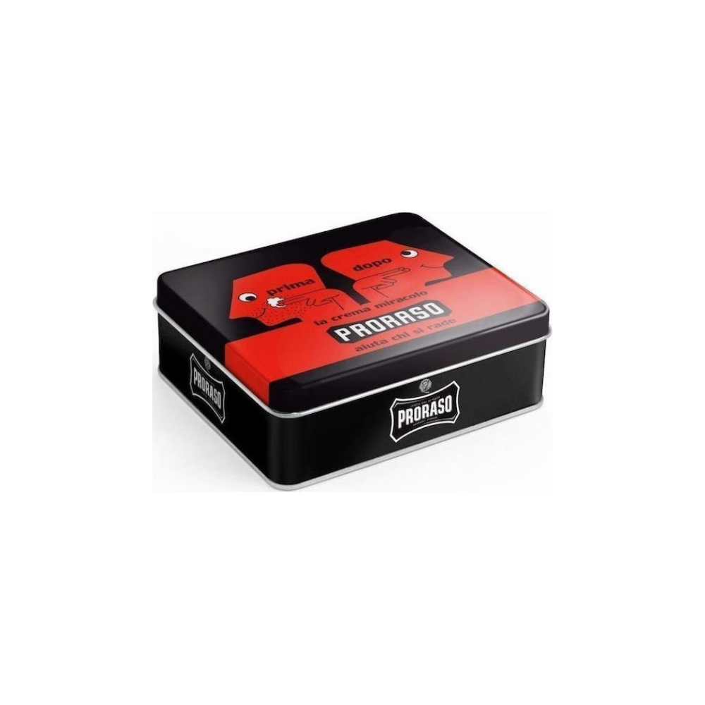 Proraso Σετ Περιποίησης για Γένια Prima e Dopo με Sandalwood Pre-shave Cream 100ml, Shaving Cream 150ml, After Shave Lotion 100ml