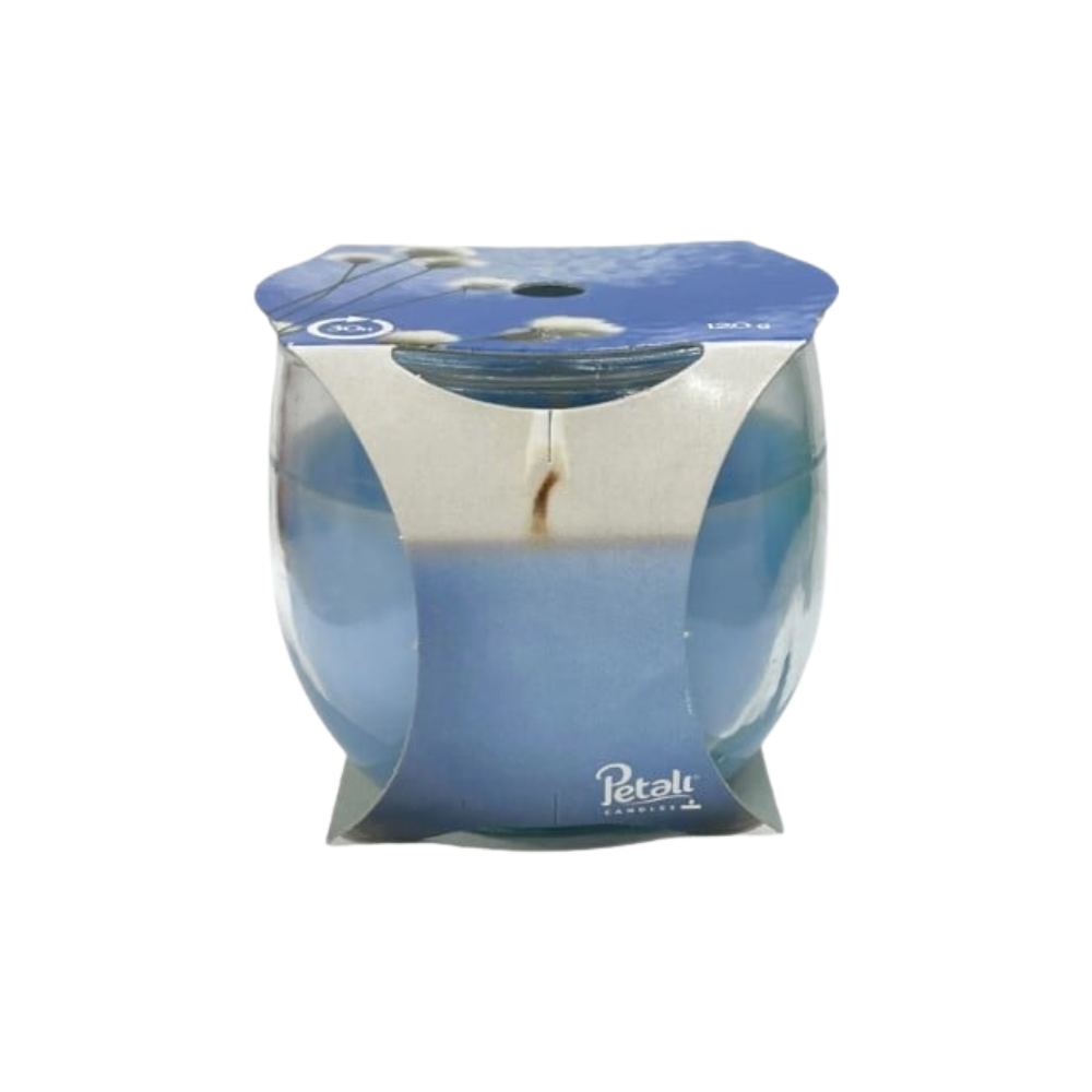 Petali Κερί Fiori Di Cotone σε Βάζο 30h 120gr Net