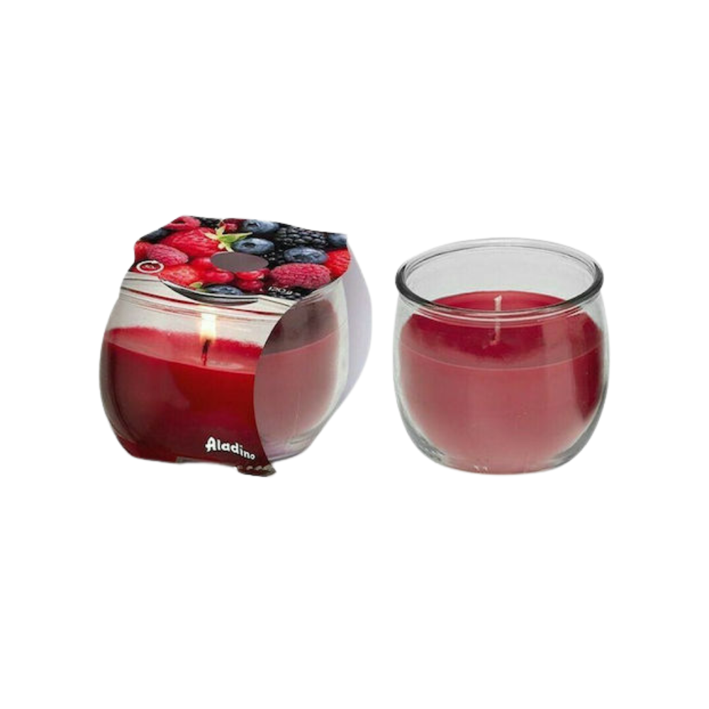 Petali Κερί σε Βάζο με Άρωμα Φρούτα του Δάσους 30h 120gr