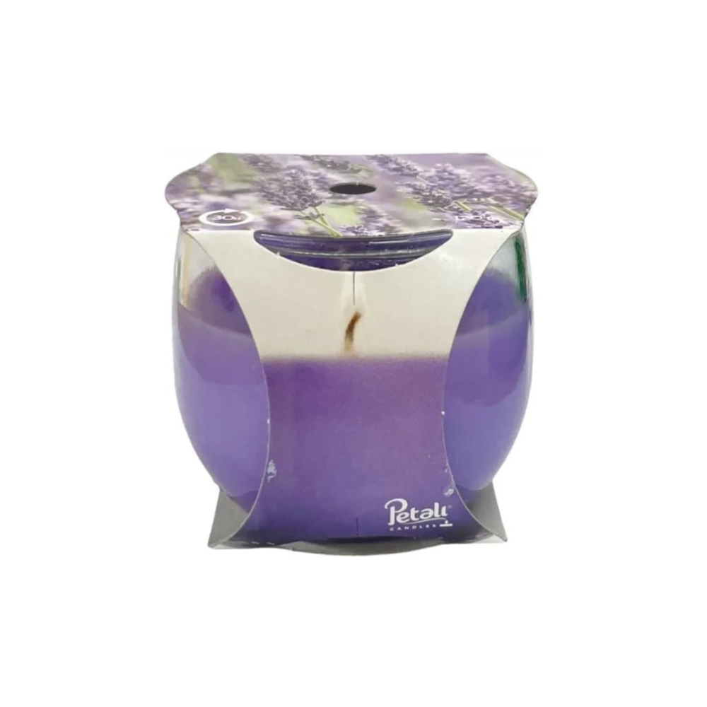 Petali Κερί σε Βάζο με Άρωμα Λεβάντα 30h 120gr