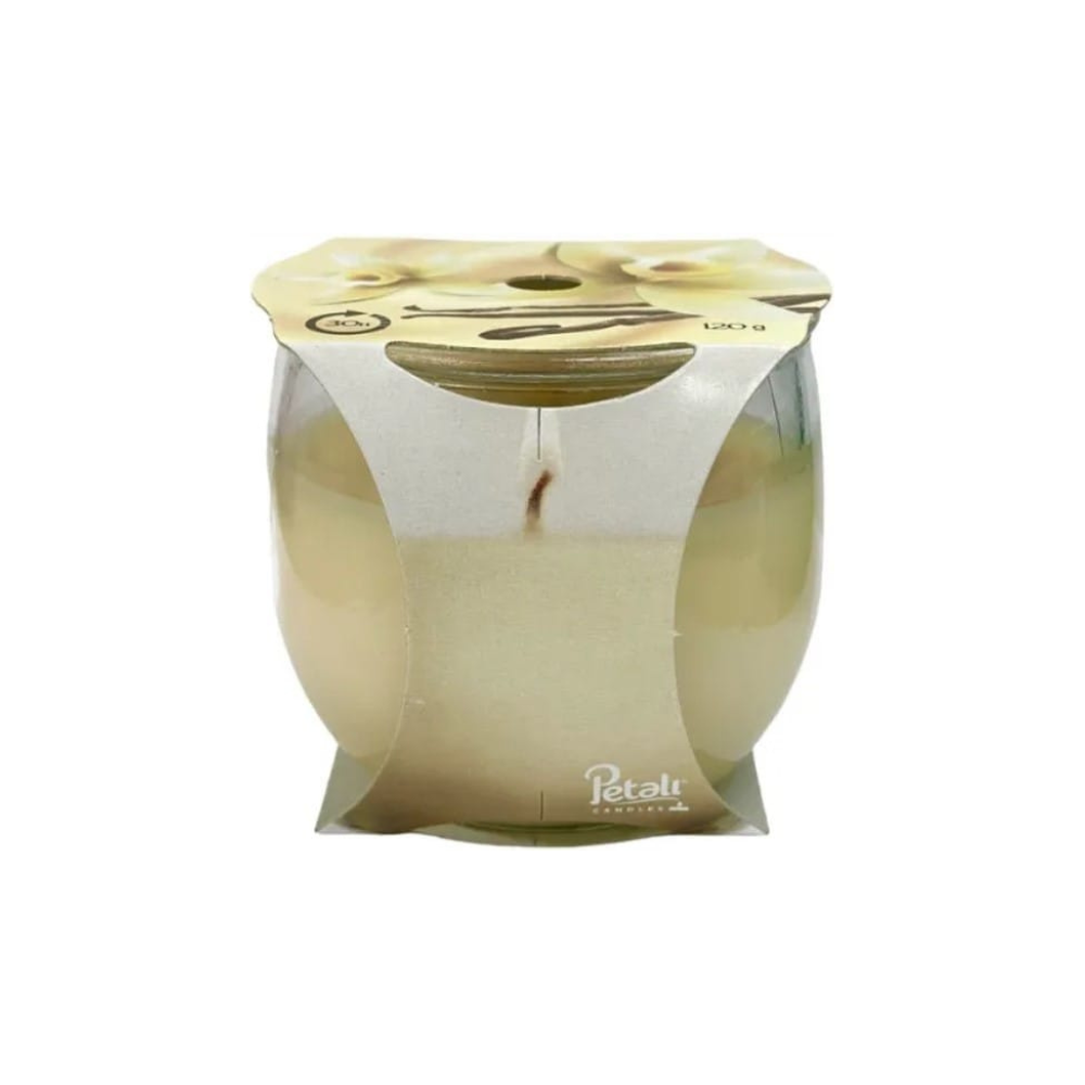 Petali Κερί Βανίλια σε Βάζο 30h 120gr Net