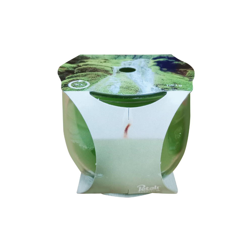 Petali Κερί Muschio Bianco σε Βάζο 30h 120gr Net