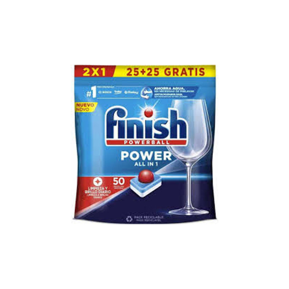 Finish 50 Κάψουλες Πλυντηρίου Πιάτων