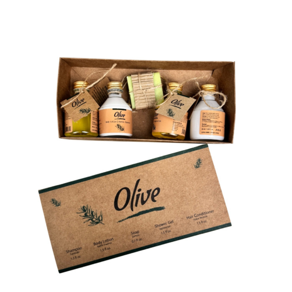 Olive Σετ Προϊόντων Περιποίησης Μπάνιου