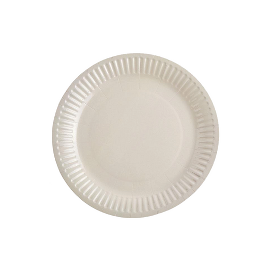 Σετ 10 χάρτινα πιατάκια μιας χρήσης 18 cm