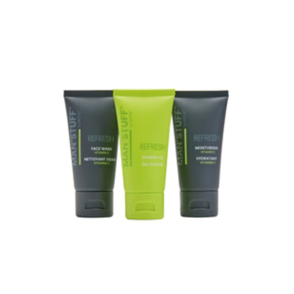 Man'Stuff Travel Trio - Σετ περιποίησης