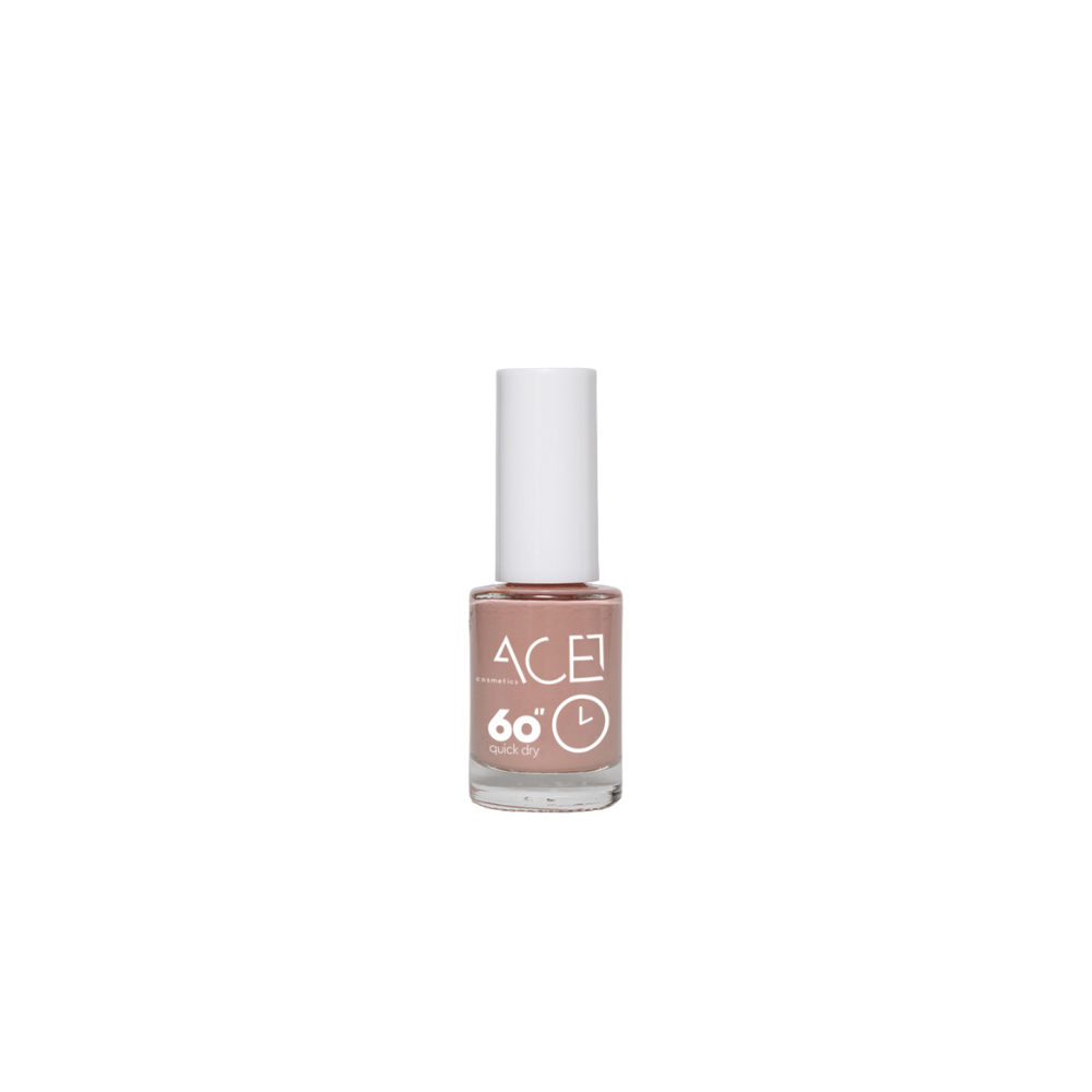 ACE Βερνίκι Νυχιών Quick Dry 037 Μπεζ-Ροζ