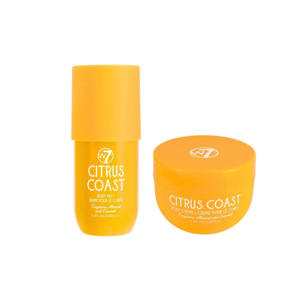 W7 Body Mist & Body Cream Travel Set - Citrus Coast