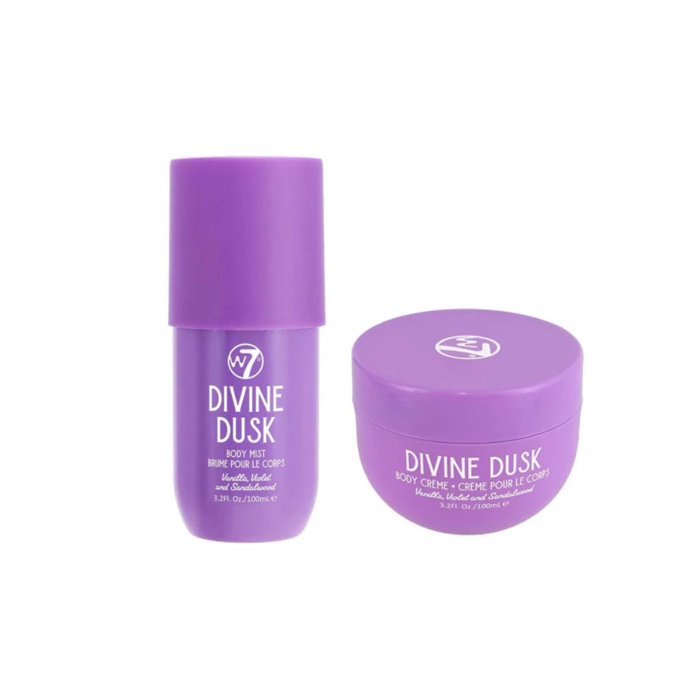 W7 Body Mist & Body Cream Travel Set - Divine Dusk