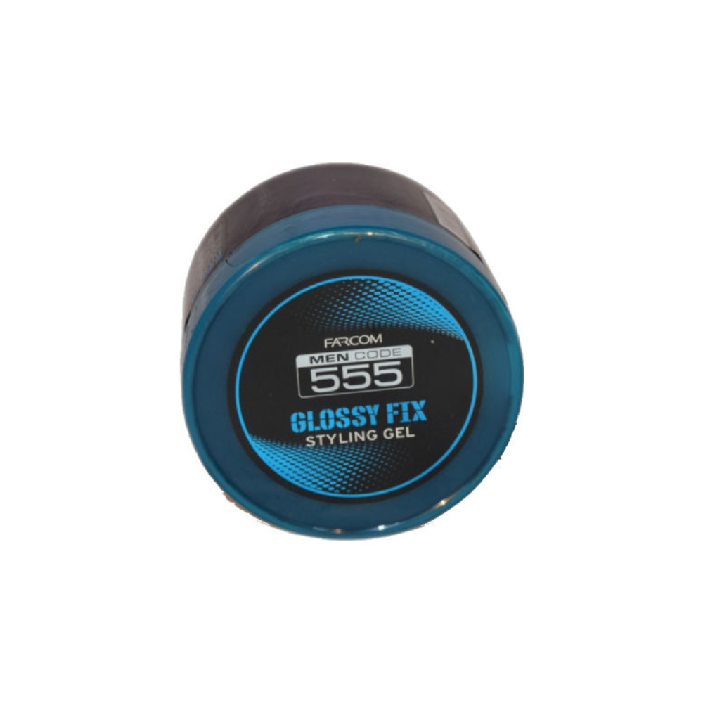 Farcom Men Code 555 Glossy Fix Styling Gel Μαλλιών για Άνδρες 250ml
