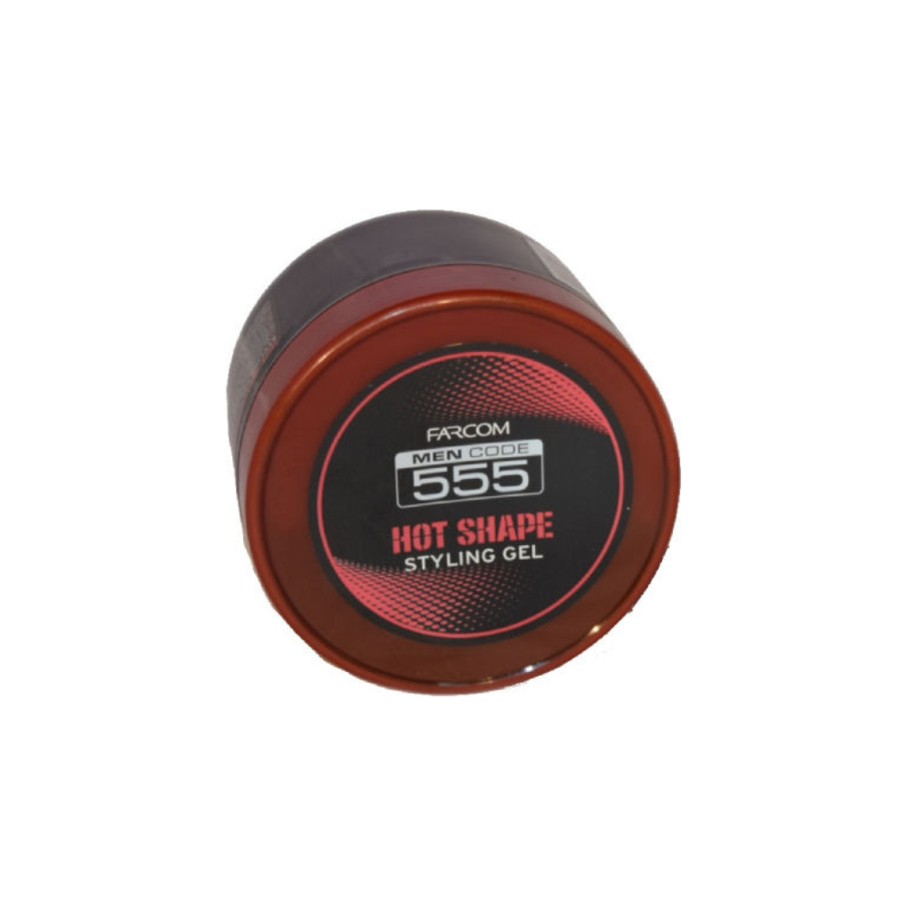 Farcom Men Code 555 Hot Shape Styling Gel Μαλλιών 250ml