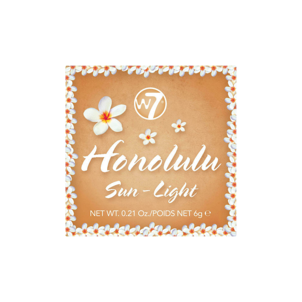 W7 Honolulu Bronzer Powder Sun Light 6gr
