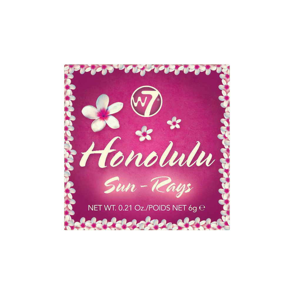 W7 Honolulu Bronzer Powder Sun Rays 6gr