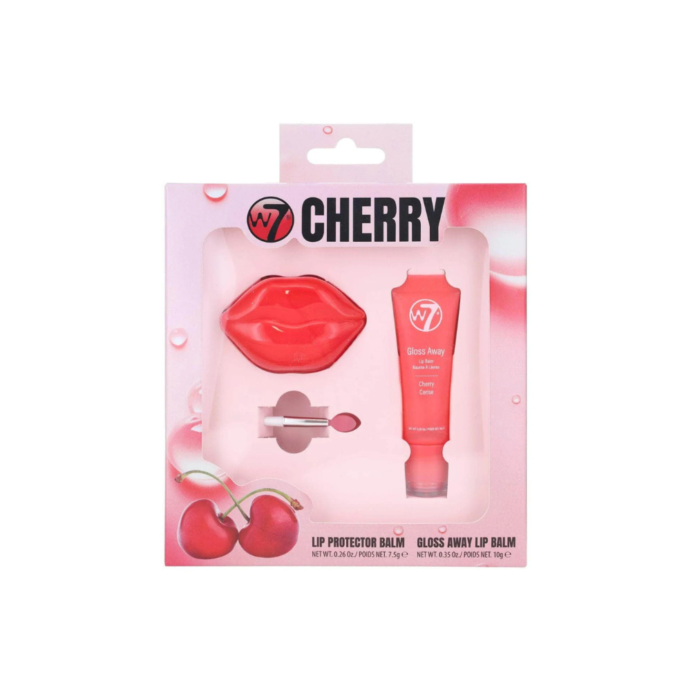 W7 Lip Care Gift Set Kit - Cherry