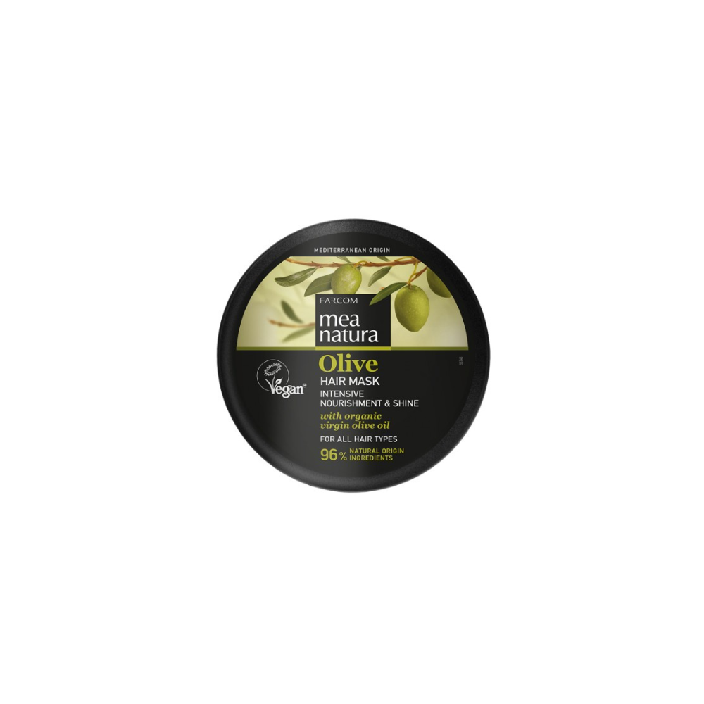 Mea Natura Olive Μάσκα Μαλλιών για Λάμψη 250ml