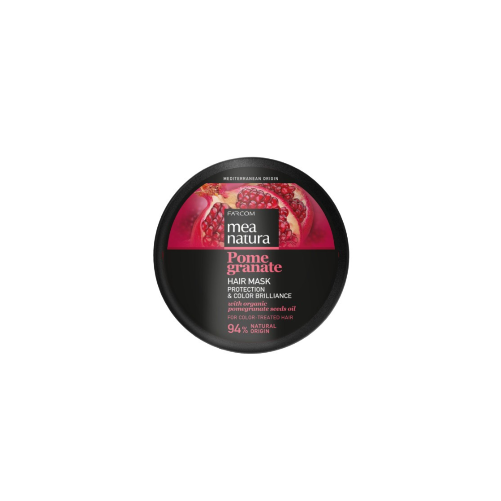 Mea Natura Pomegranate Μάσκα Μαλλιών για Διατήρηση Χρώματος 250ml