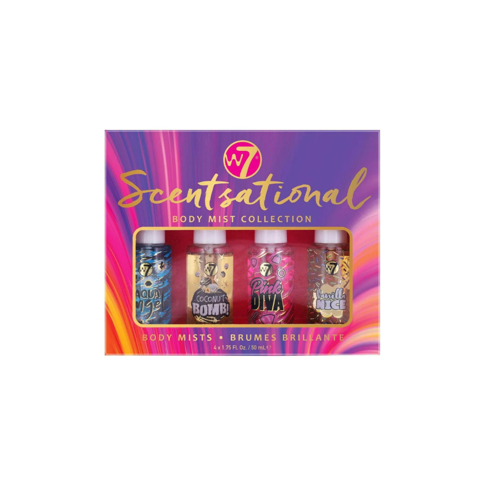 W7 Scentsational – Συλλογή Body Mist (4 x 50ml)