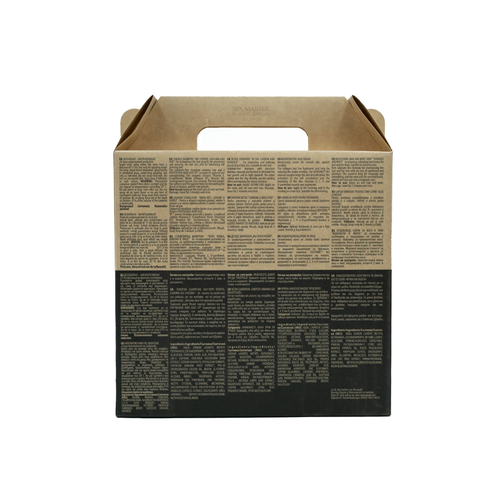 Σετ Δώρου Men’s Master Every Day Set (Detox)