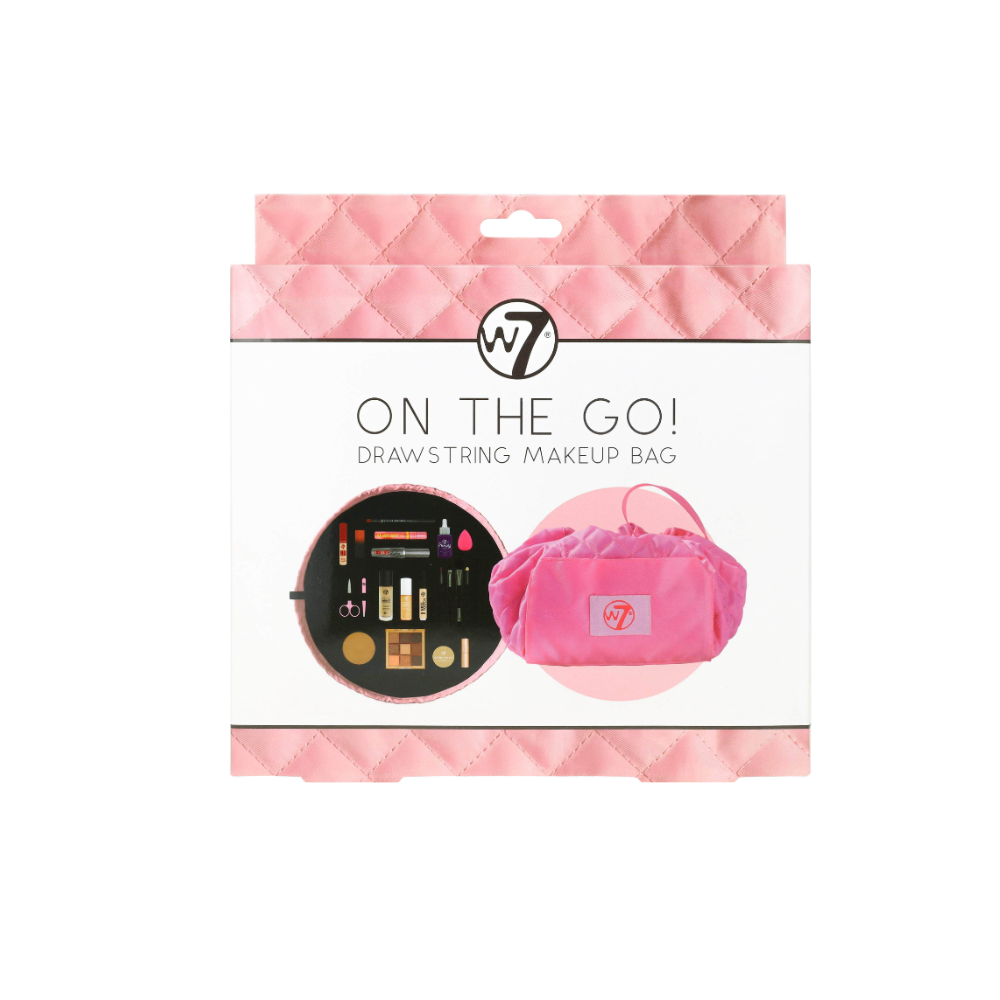 W7 - On The Go Drawstring Makeup Bag