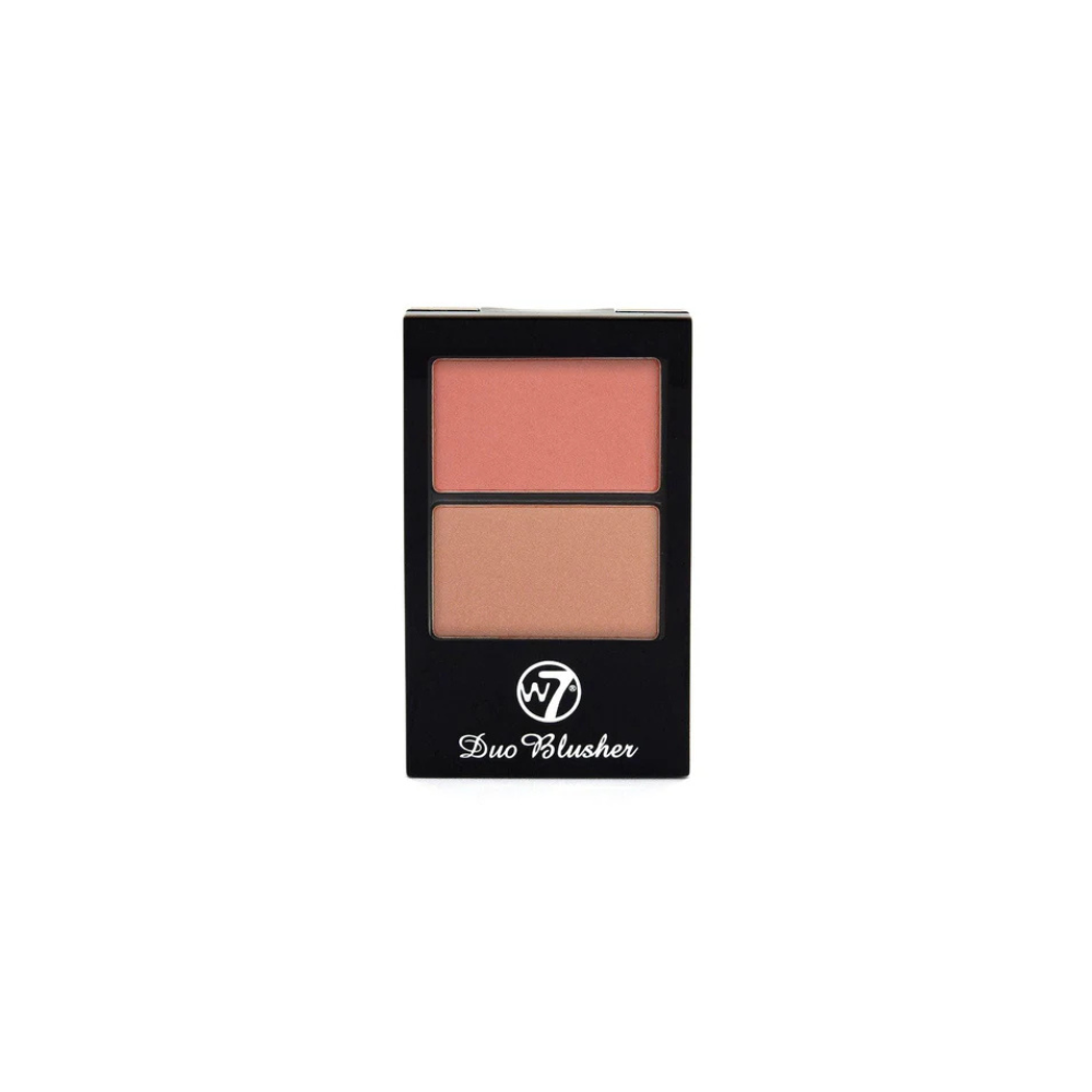 W7 Duo Blusher 01 - Παλέτα Ρουζ 2 Αποχρώσεων