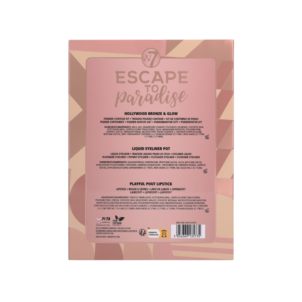 W7 Gift Set – Escape to Paradise