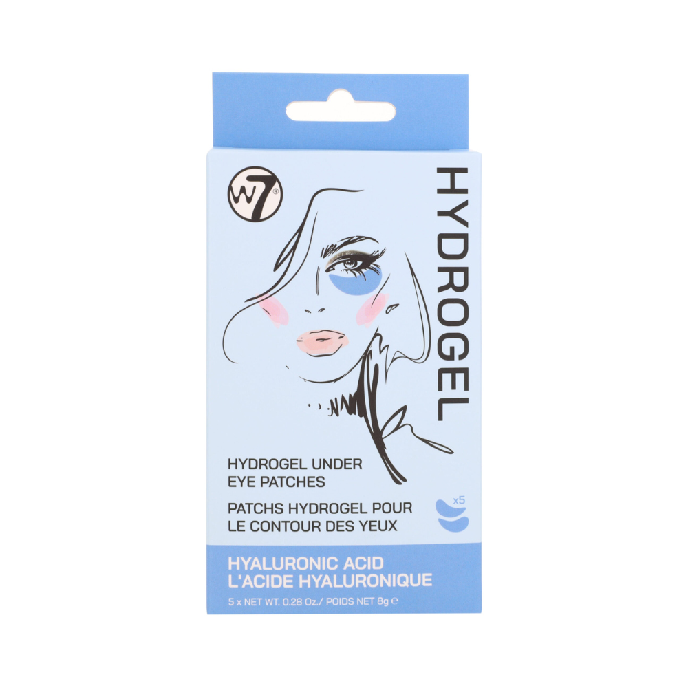 W7 Hydrogel Under Eye Patches – Hyaluronic Acid