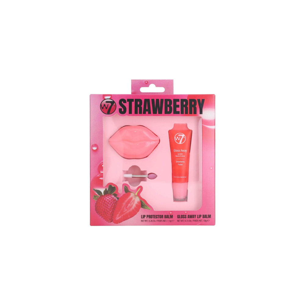 W7 Lip Care Gift Set Kit - Strawberry