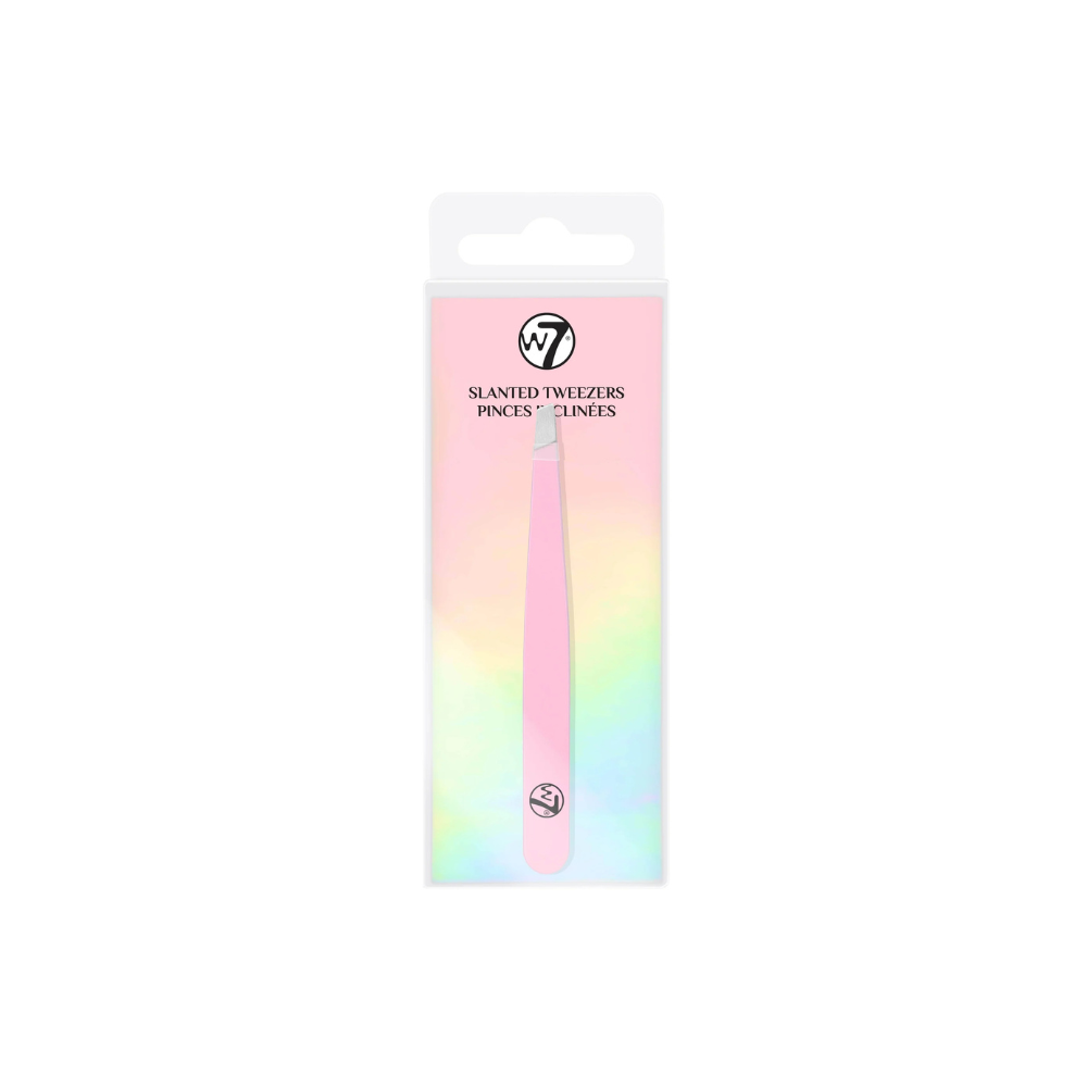 W7 Slanted Tweezers – Τσιμπιδάκι Φρυδιών με Λοξή Μύτη