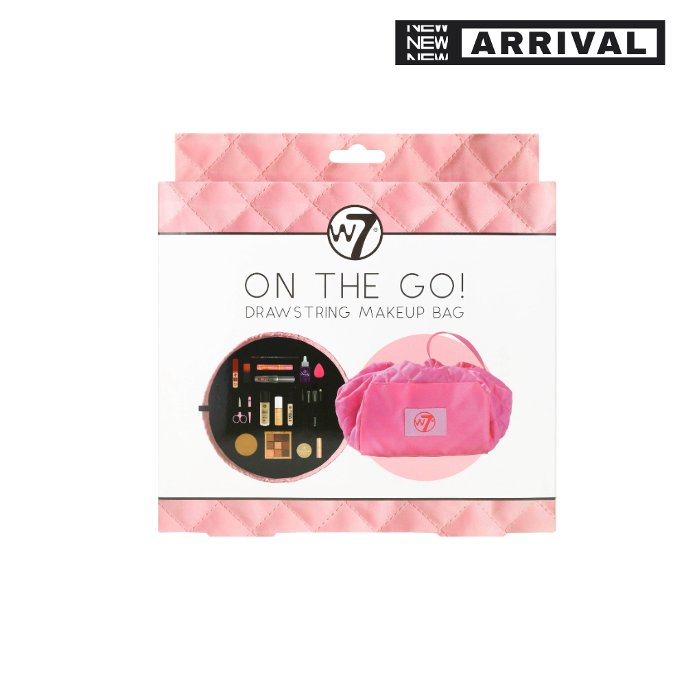 W7 - On The Go Drawstring Makeup Bag