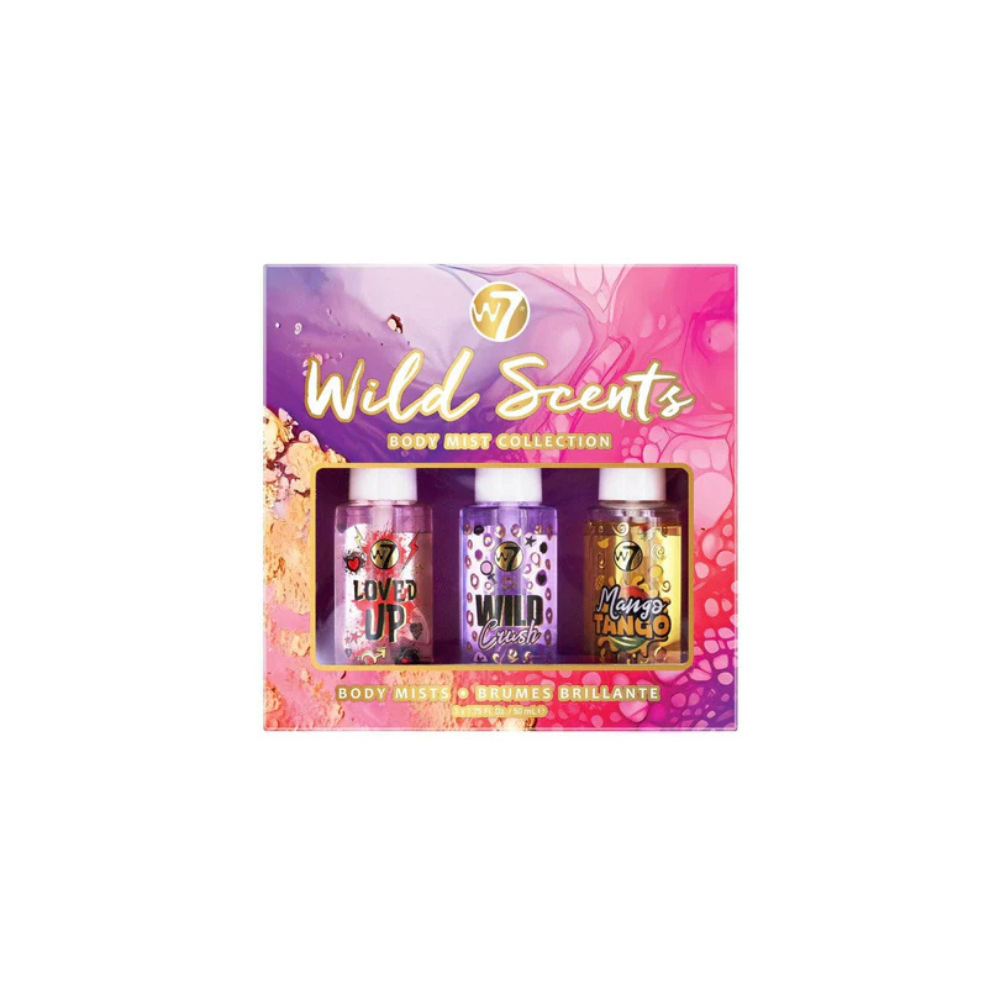 W7 Wild Scents Body Mist Collection