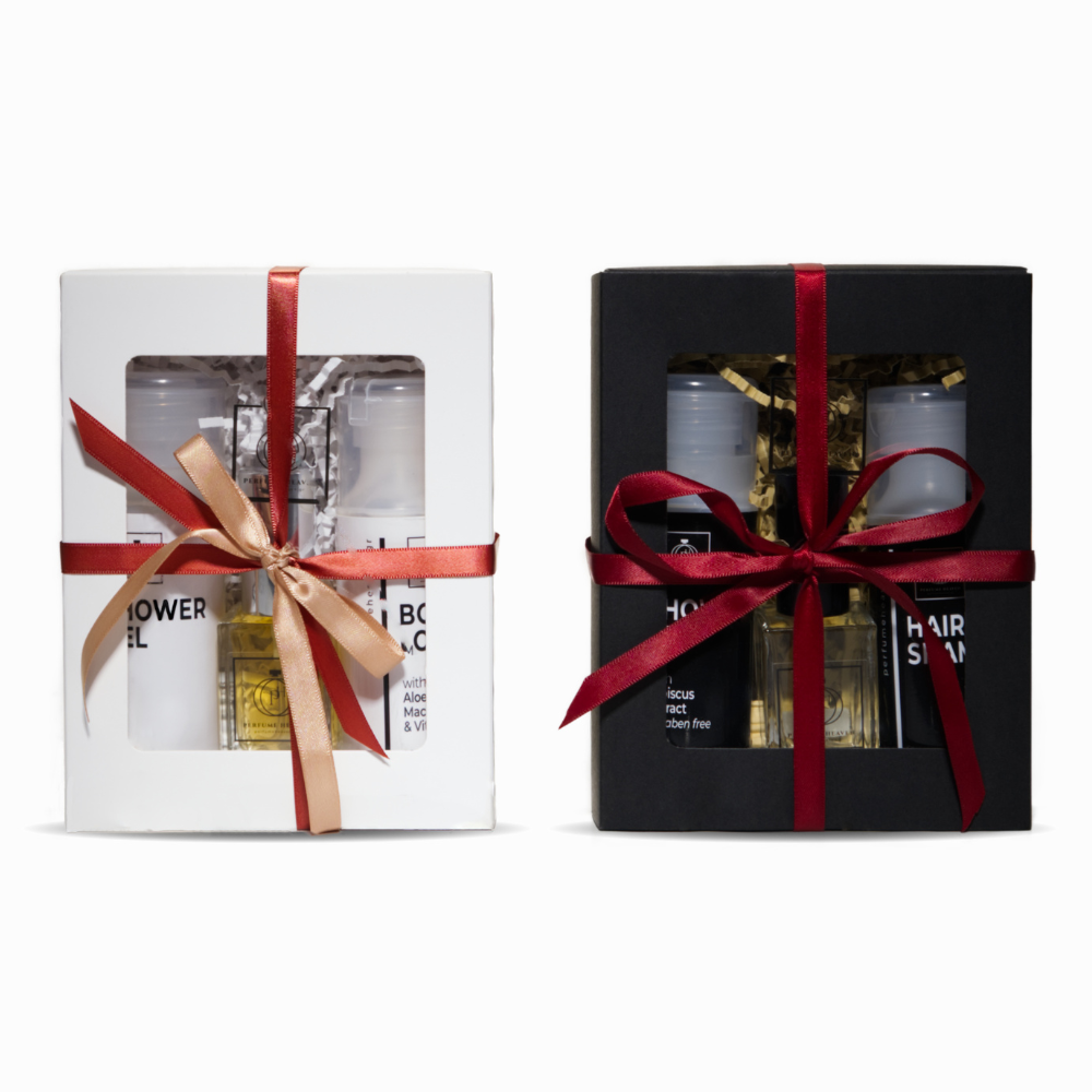 Gift Box Unisex Μεγάλο (άρωμα τύπου, αφρόλουτρο, σαμπουάν μαλλιών)