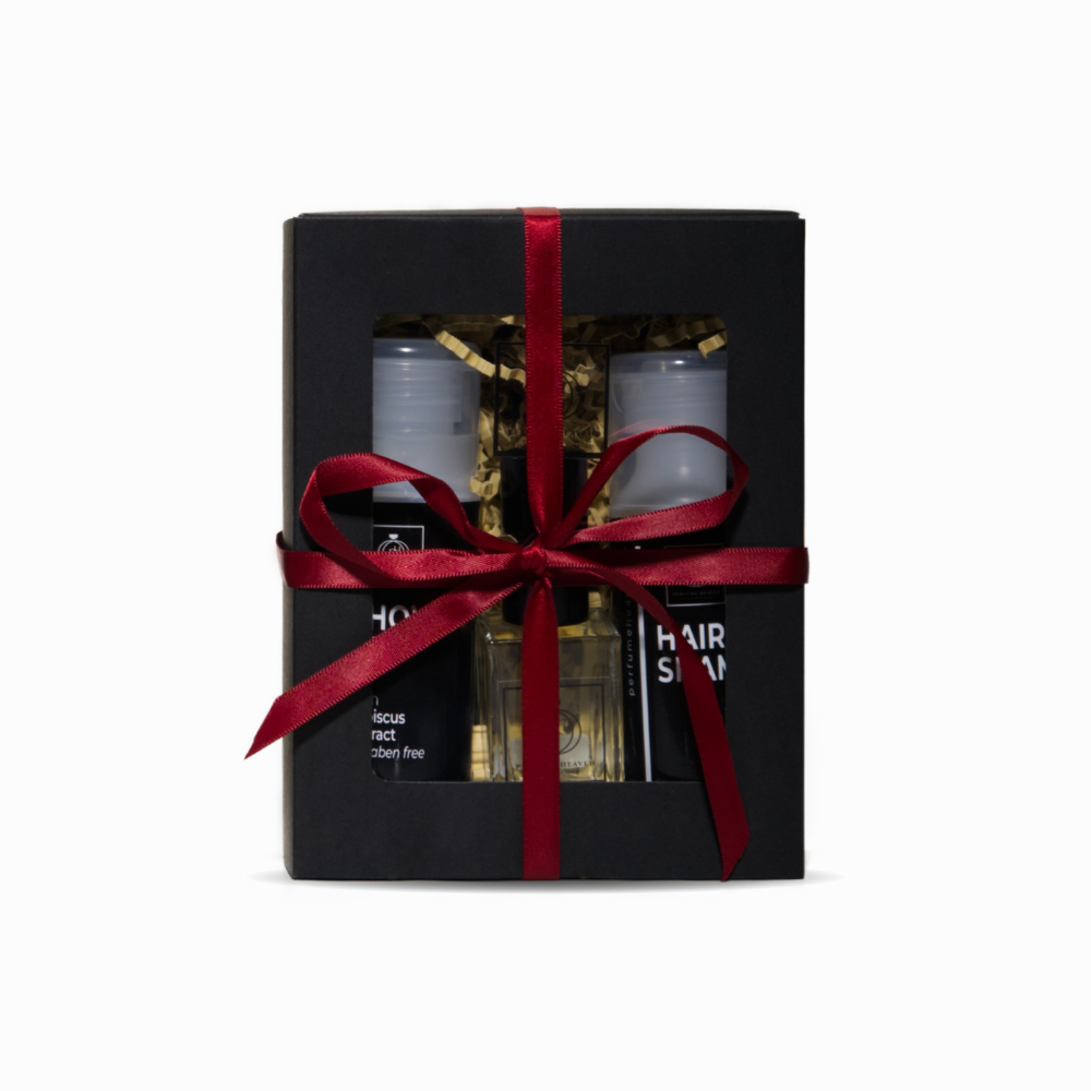 Gift Box ανδρικό μεγάλο (άρωμα τύπου, αφρόλουτρο, σαμπουάν μαλλιών) 101-200