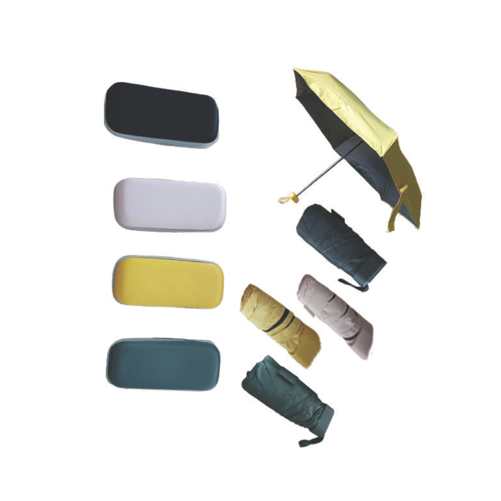 Πτυσσόμενη γυναικεία ομπρέλα σε θήκη (00402691)