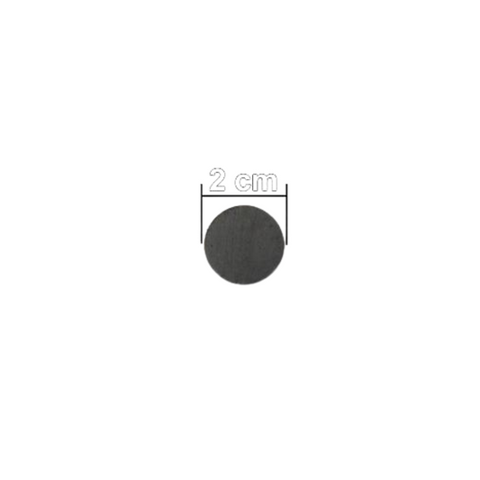 Μαγνήτης Μεγάλος 20mm x 3mm 10 τμχ (0503055)